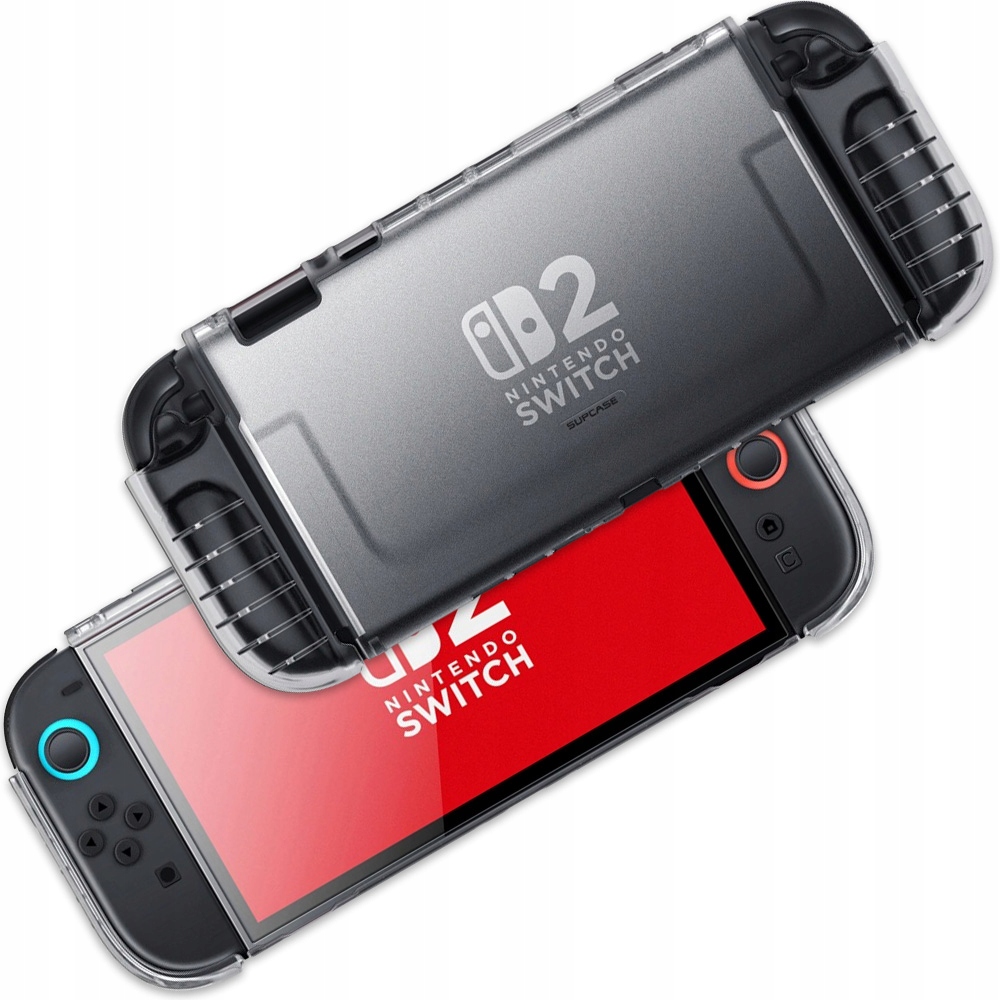 Etui do Nintendo Switch 2, Supcase Crystal, solidne hybrydowe mocne, cover