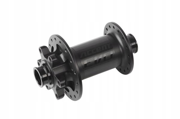 Přední náboj Accent Evo 28 otw. černý 15x100 mm
