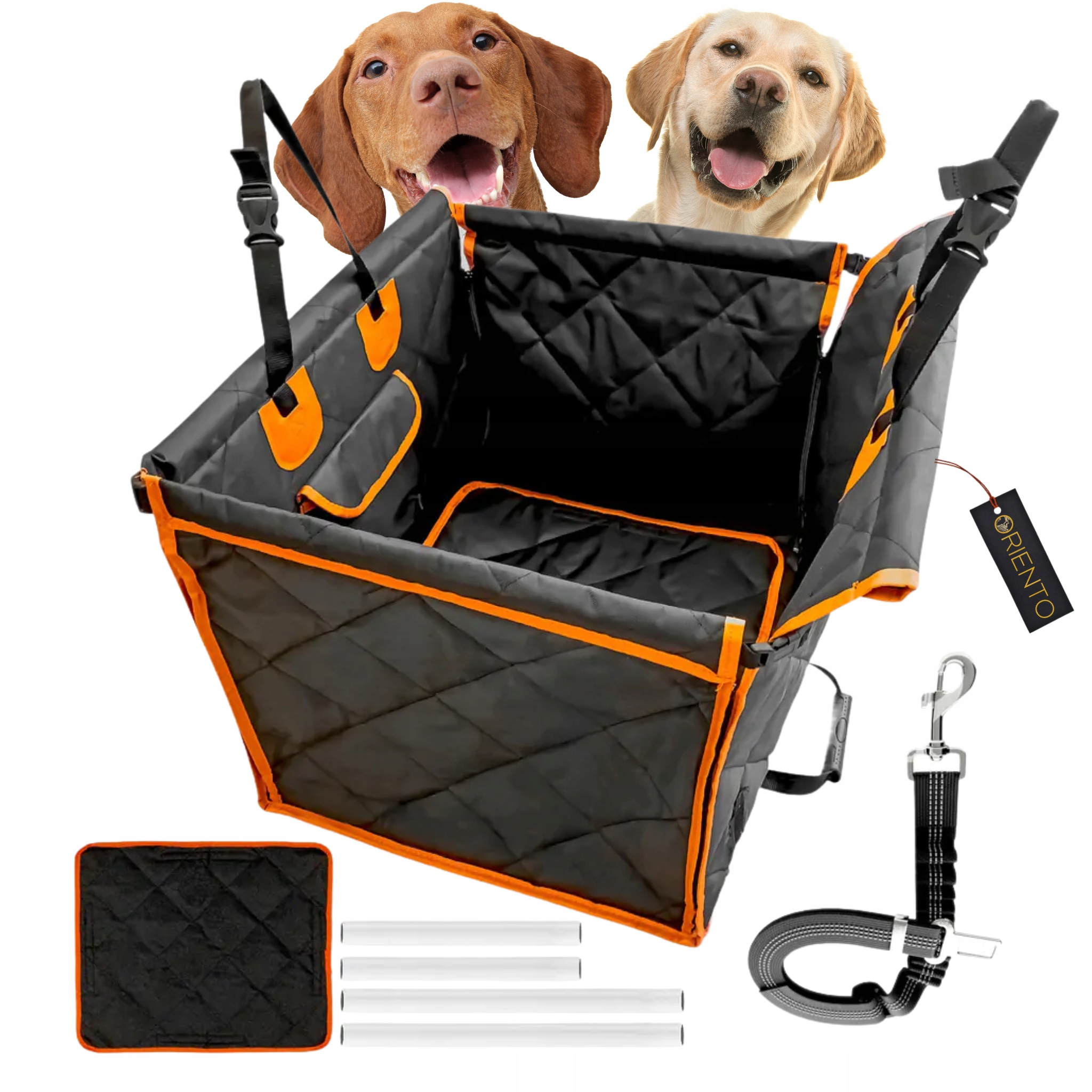 Transporter Dla Psa Kota Fotelik Samochodowy Mata Na Siedzenie Pasy Zestaw