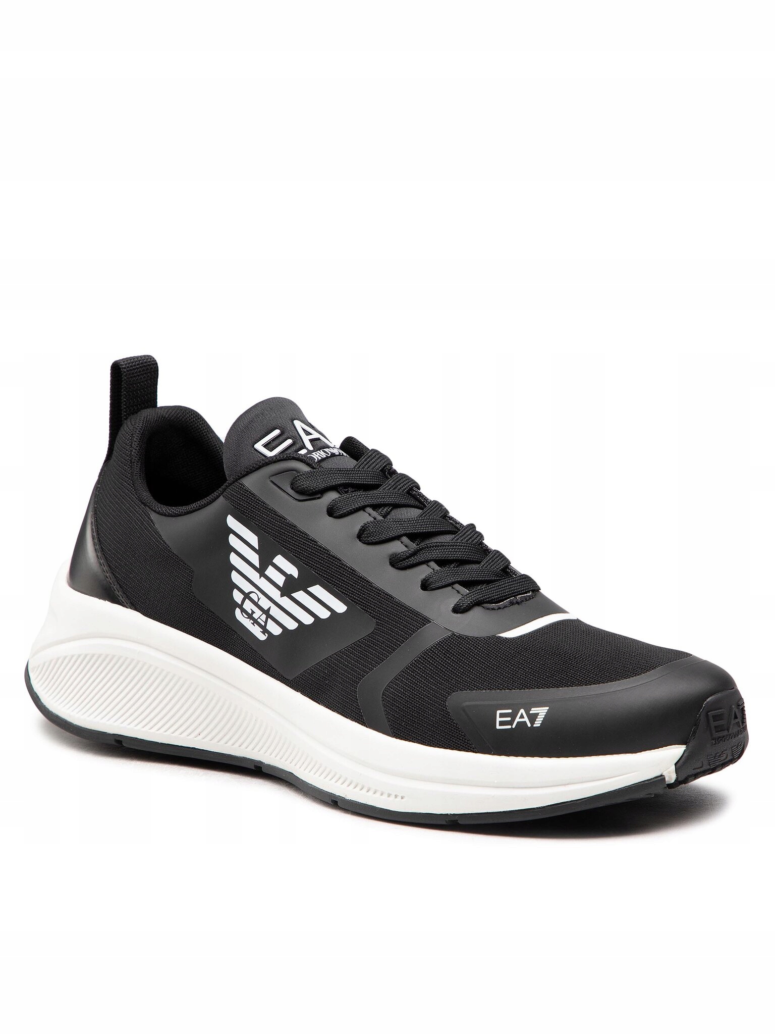 EA7 Emporio Armani Sneakersy X8X126 XK304 A120 Black/White
