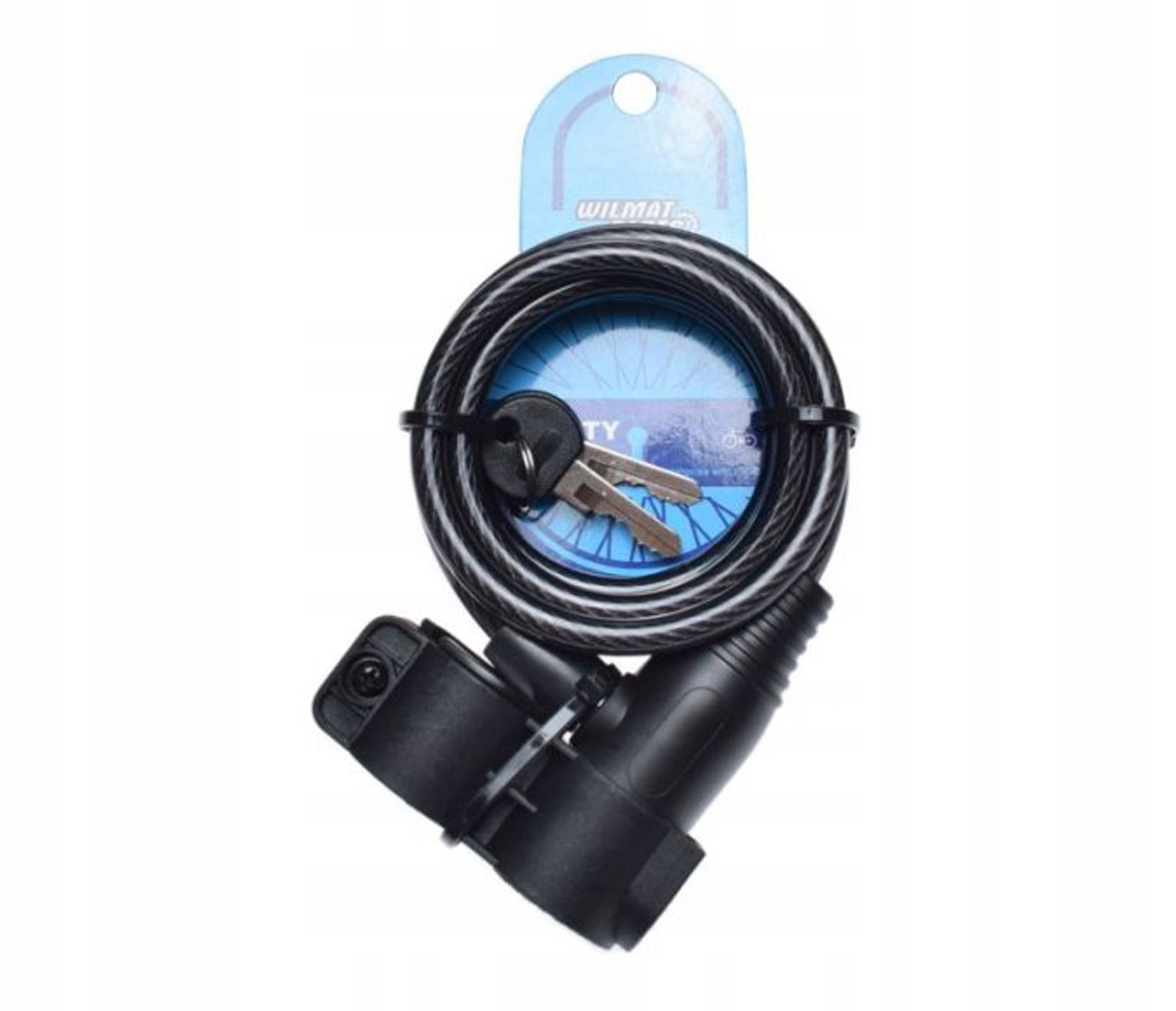 

Zabezpieczenie Rowerowe Spirala 8 X 1500 Czarne