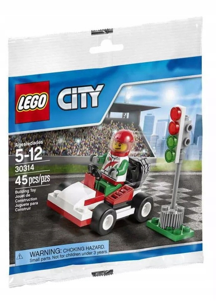 Lego City 30314 Wyścigowy gokart Polybag
