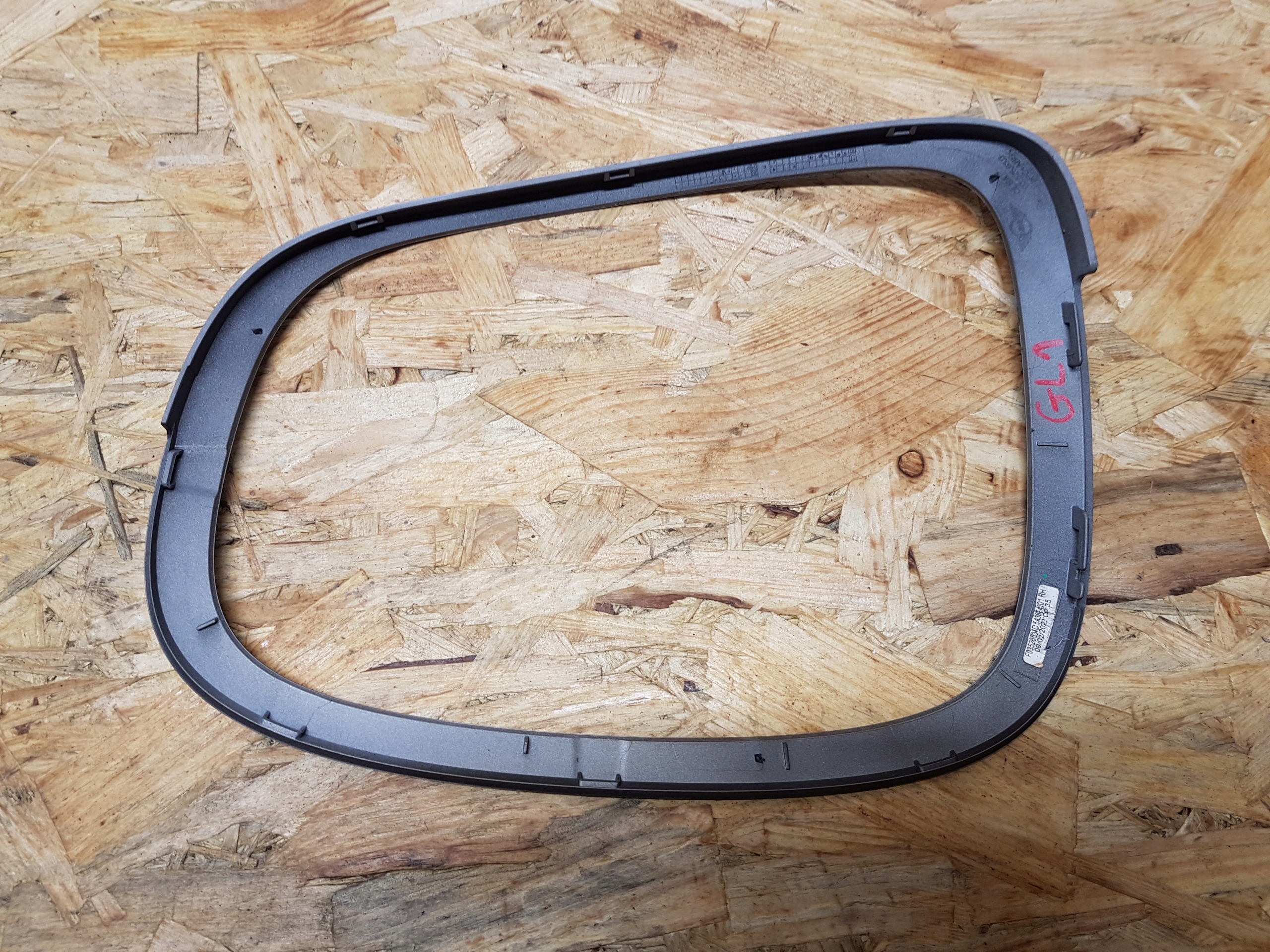 frame lights right rear part MINI COOPER F55-57 5A38E42 BRONZE MATT