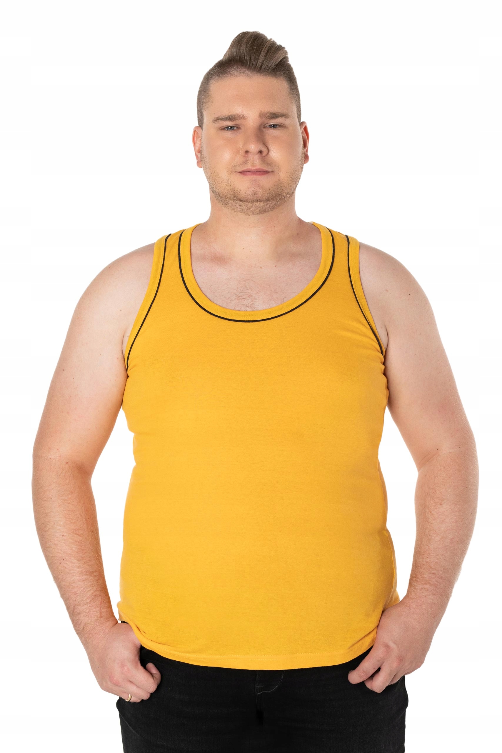 

Duża Koszulka Męska Bez Rękawów Top KR05-10 6XL