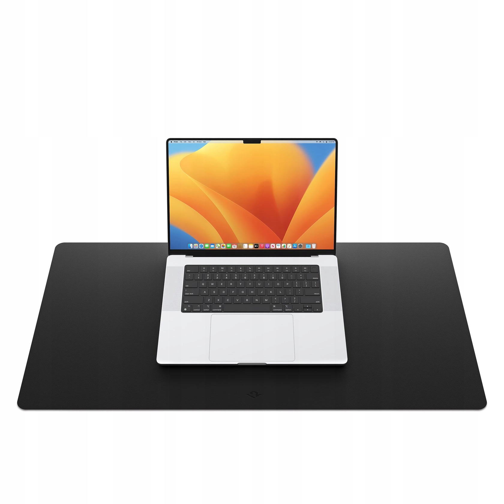 Twelve South DeskPad veľká podložka na stôl z vegánskej kože, čierna