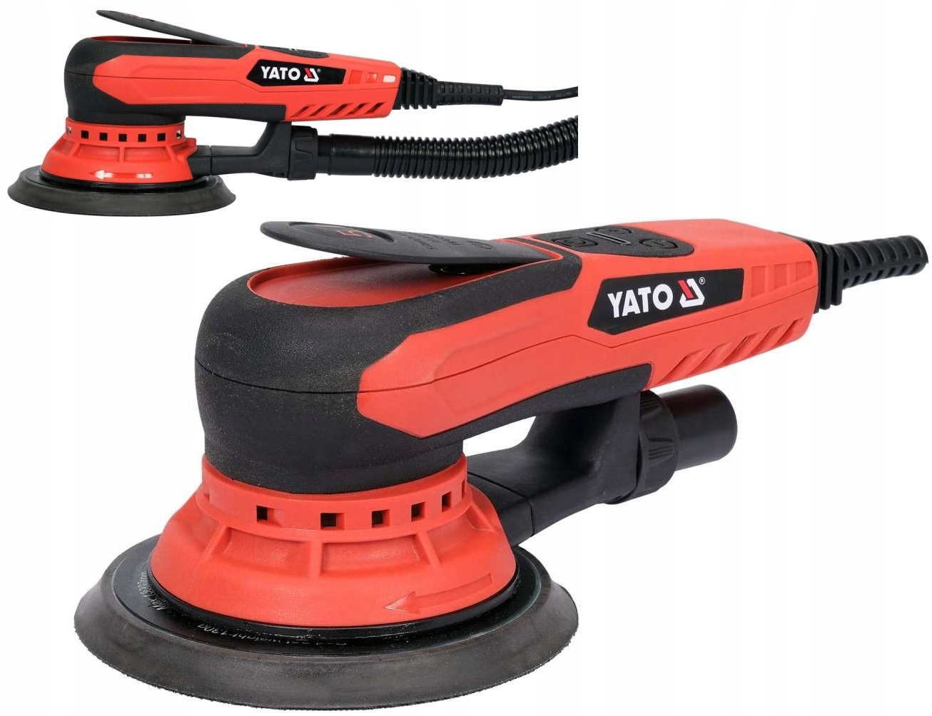 SZLIFIERKA MIMOŚRODOWA 150MM 350W YATO Rodzaj zasilania sieciowe