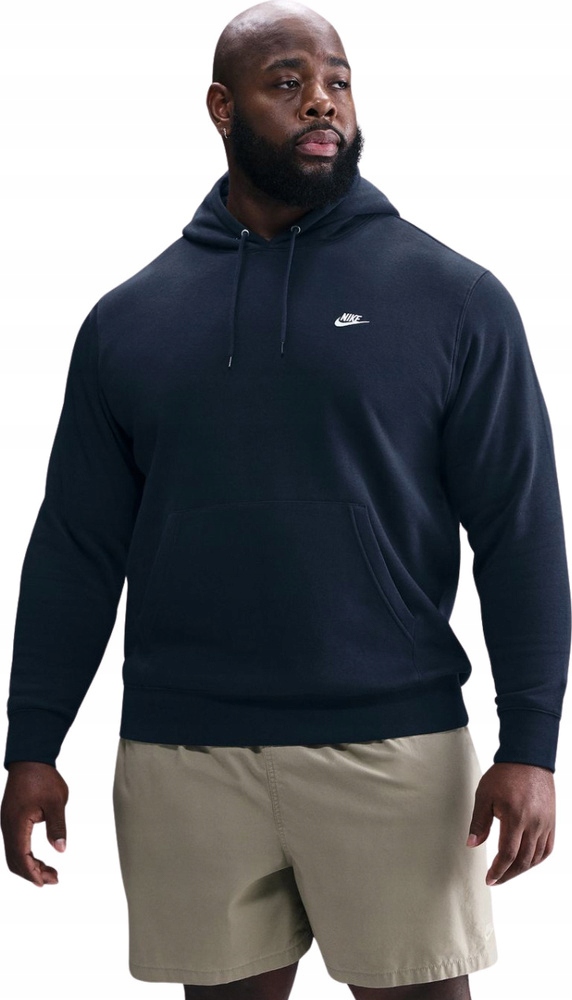 Pánská Mikina Nike Club Bb Tmavě Modrá FN3859 451 velikost M