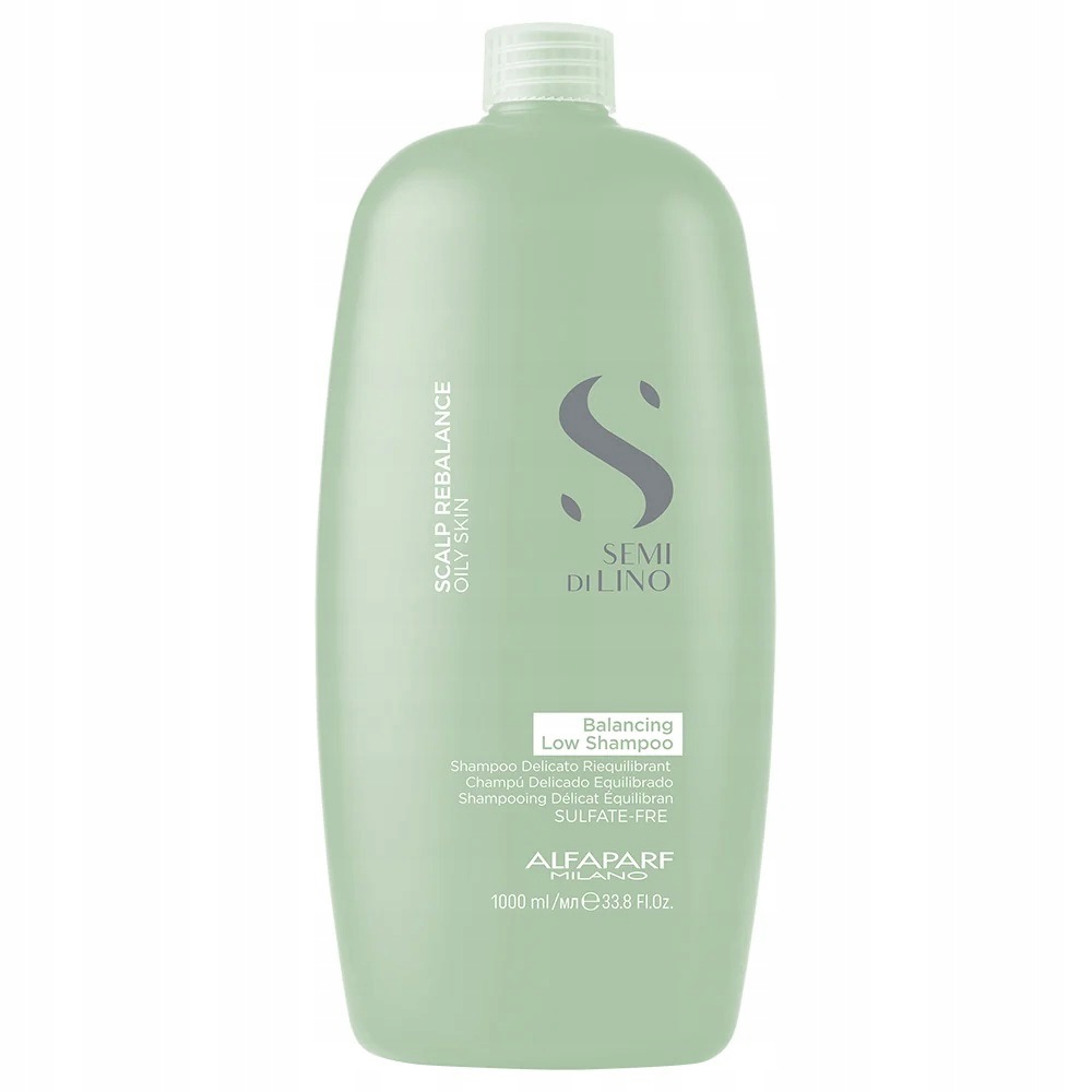 Alfaparf Semi di Lino Rebalance Oily šampon pro pokožku hlavy 1 l