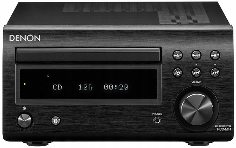 Amplituner Denon RCD-M41 z CD radio Fm stereofoniczny Czarny Stereo