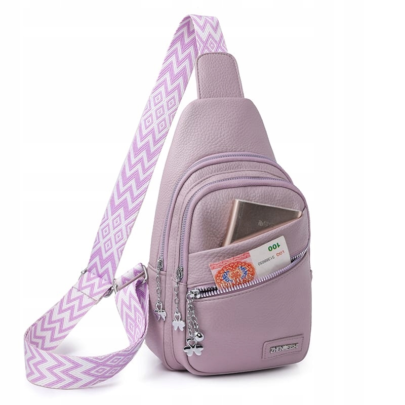 NERKA SASZETKA DAMSKA ELEGANCKA PLECAK TORBA NA RAMIĘ CZARNA Z PODSZEWKĄ Typ saszetka