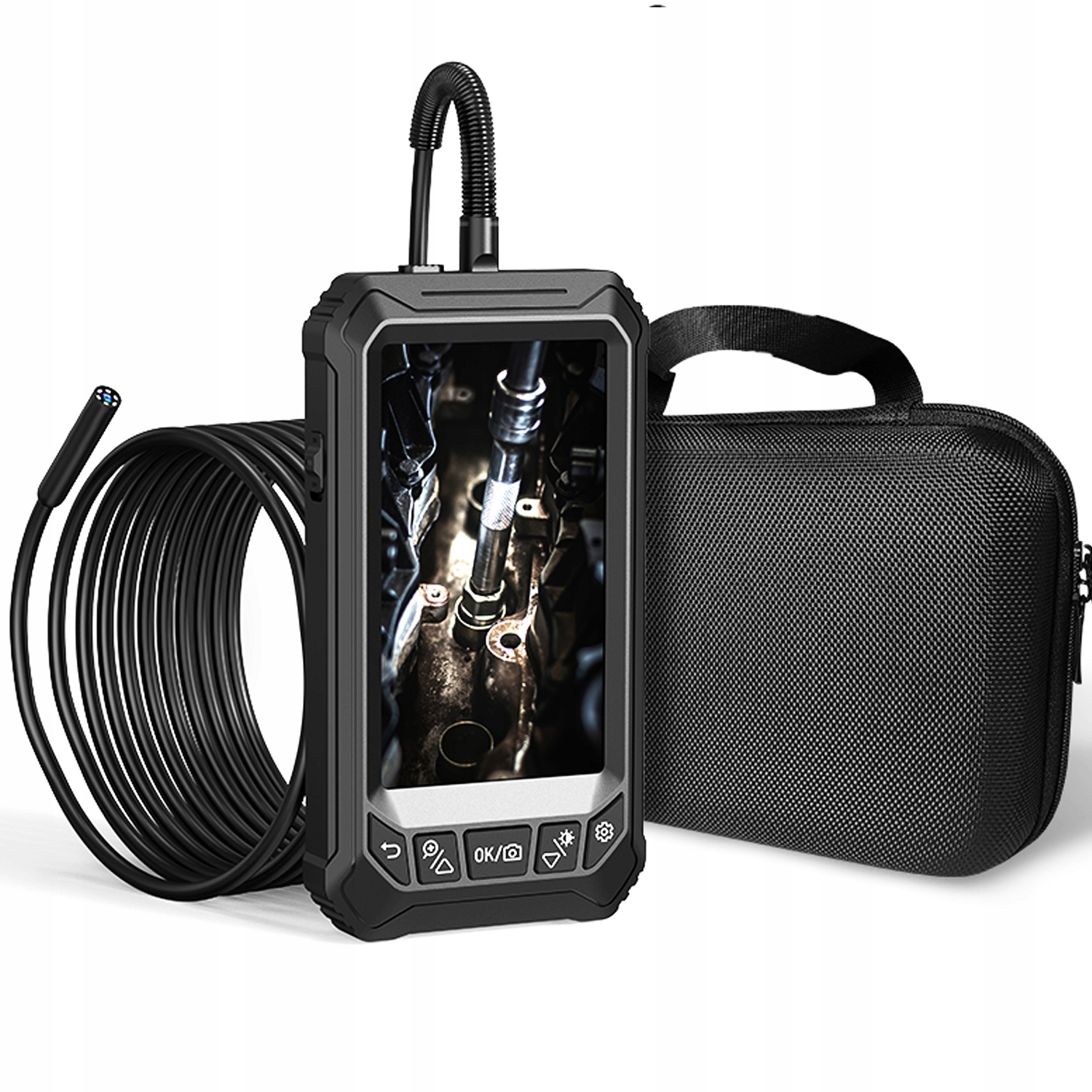 

Kamera Inspekcyjna Endoskop 5M 8LED Ips Fhd Inskam