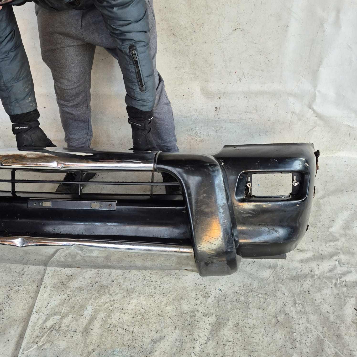 ISUZU D-MAX and 1 02-07 bumper front front