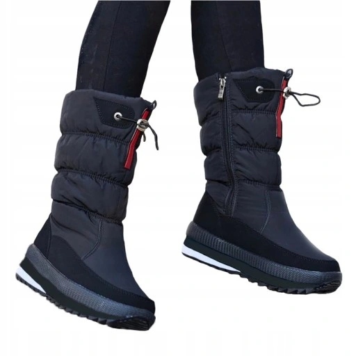 2 par BUTY DAMSKIE SNIEGOWCE ZIMOWE OCIEPLANE SNIEGOWCE DAMSKIE CIEPLE