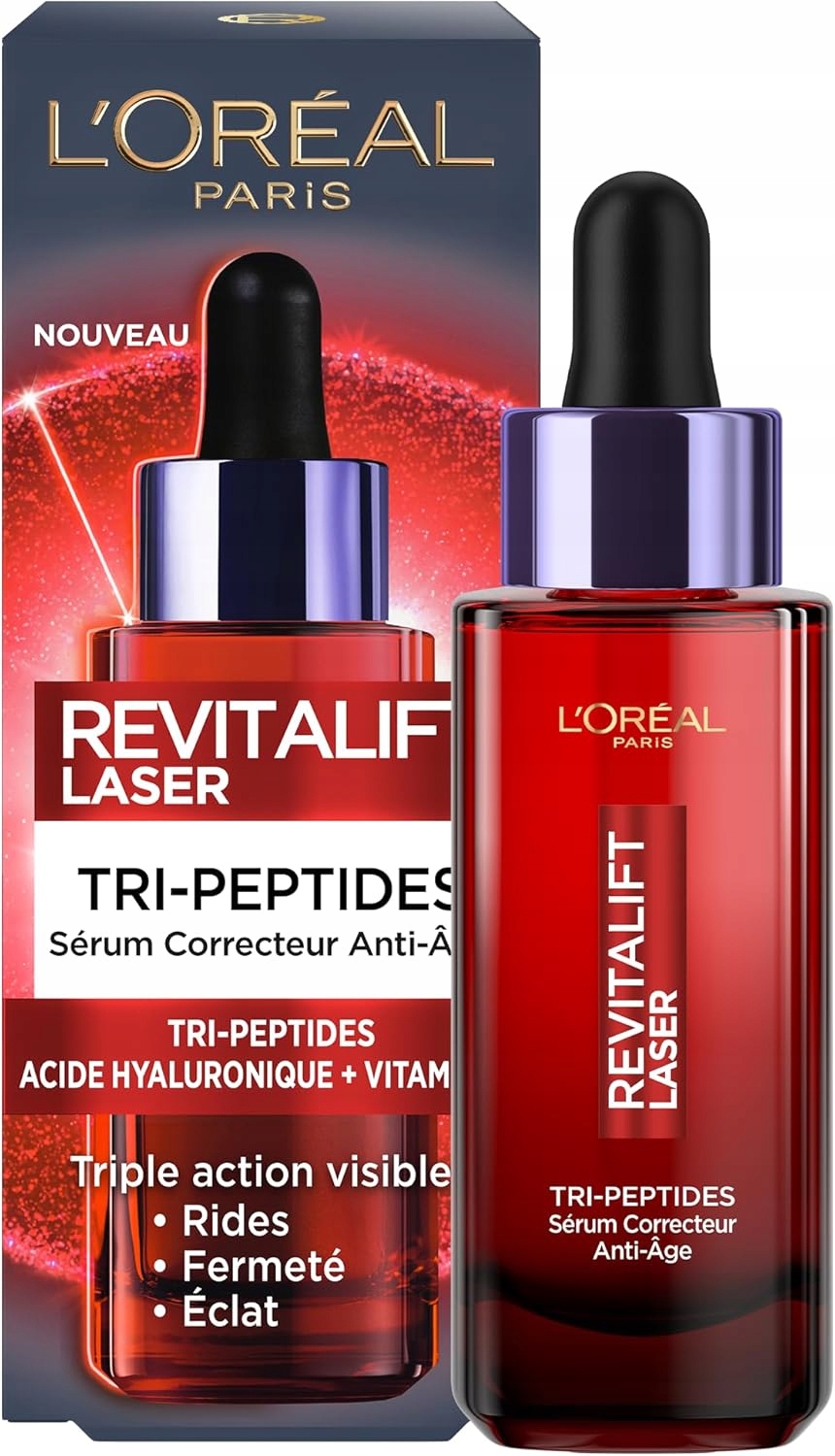 L'Oreal Paris Revitalift Laser X3 Sérum peptidy kyselina hyaluronová vit C 30ml