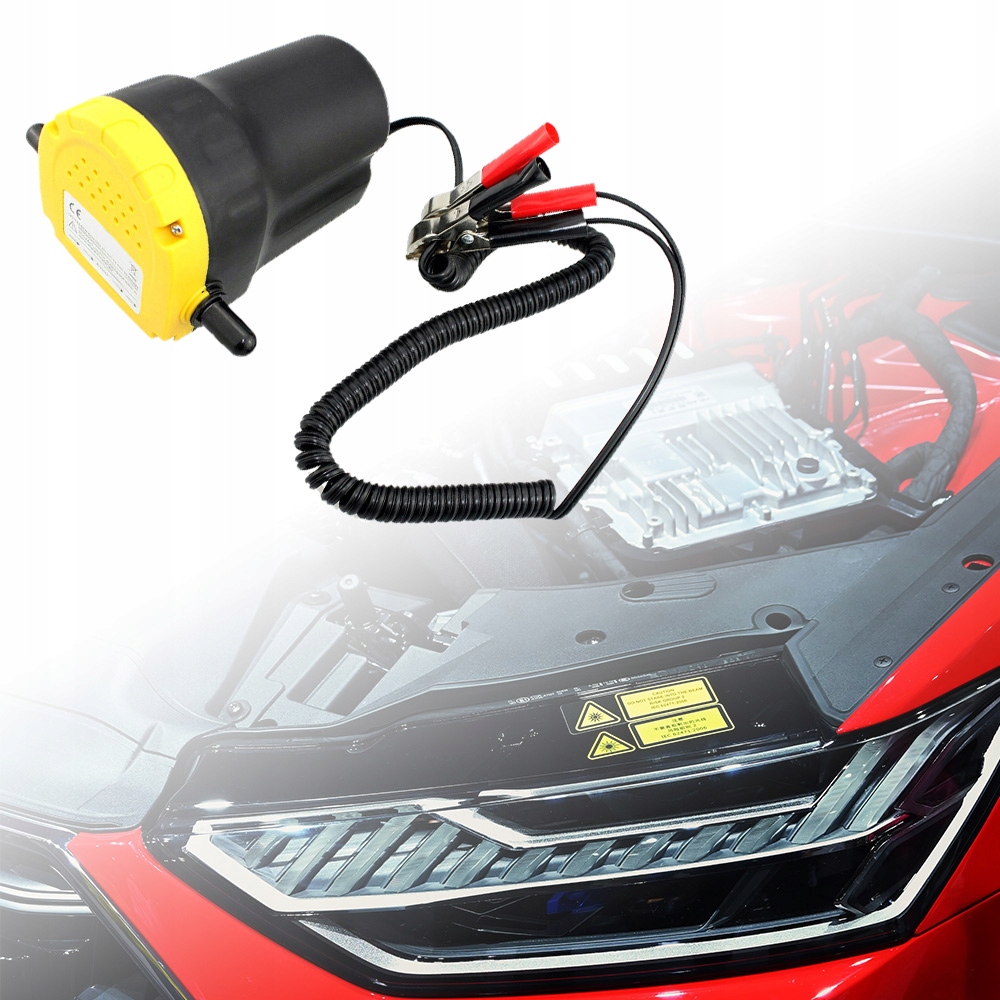 Pompa Do Paliwa Ropy Oleju Silnikowego Ssąca POMPKA DO SPUSZCZANIA 12V Marka Renew Force