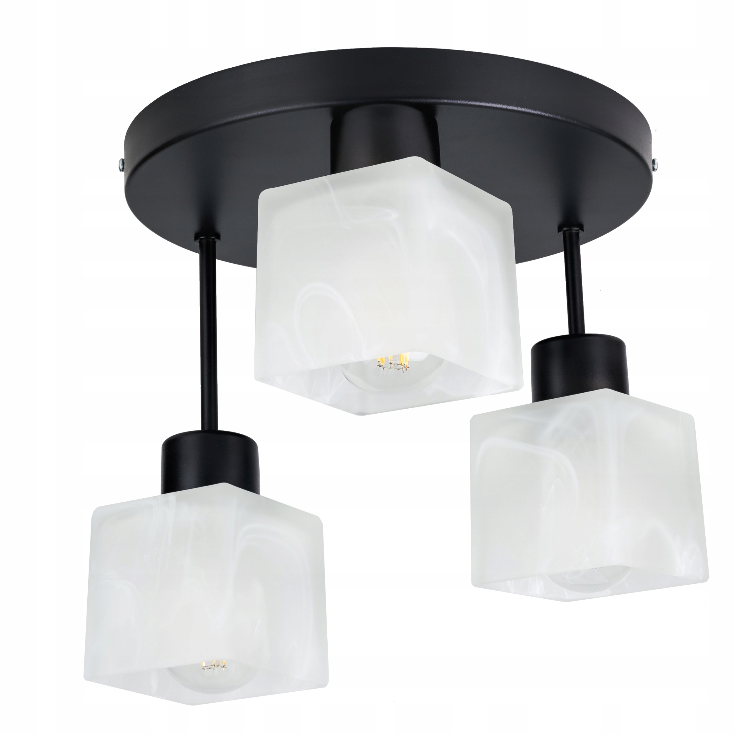 stropní svítidlo Stropní Svítidlo, pevný Lustr, skleněné stínítko