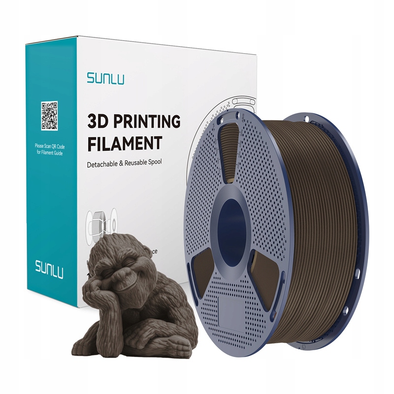 Filament Sunlu Wood 1.75mm 1kg (ořech)