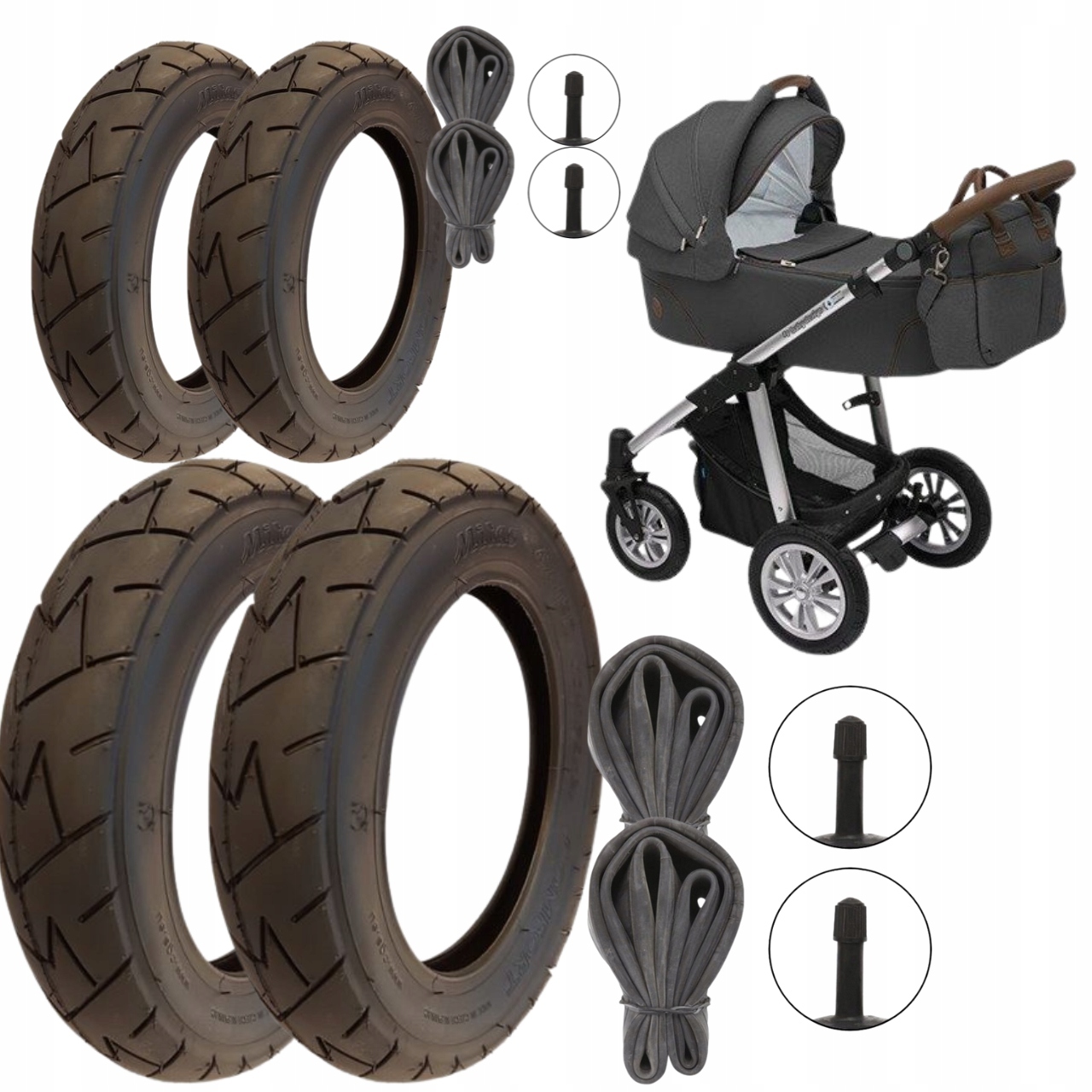 Opony dętki 10" i 12" do Baby Design do starszych modeli