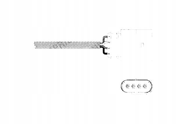 Delphi Lambda Sonda Vw Golf 1,6 97- Delphi