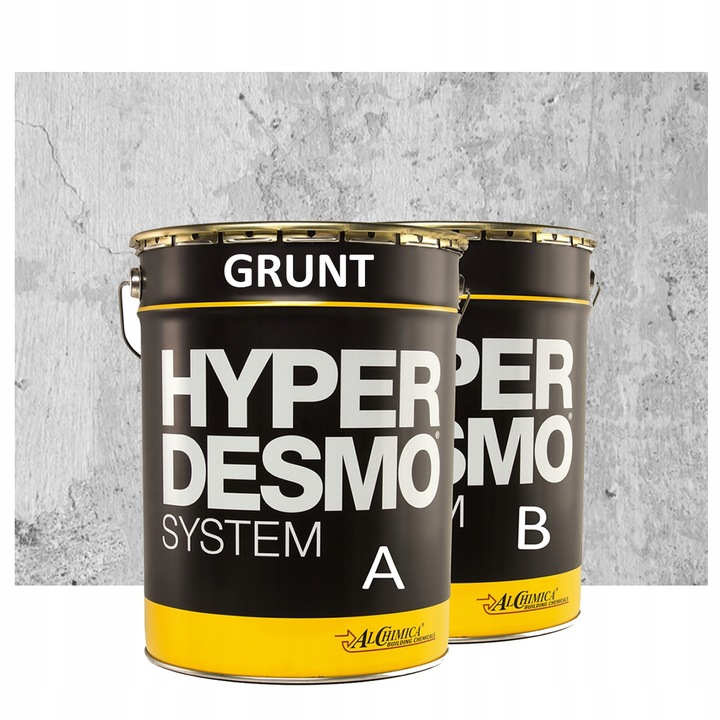 Grunt do Betonu Posadzki Metalu Alchimica Aquasmart-Dur 8kg (4+4) bezbarwny