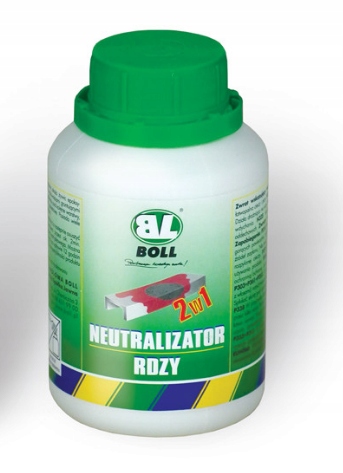 BOLL NEUTRALIZATOR RDZY 250ml 2w1 + PODKŁAD