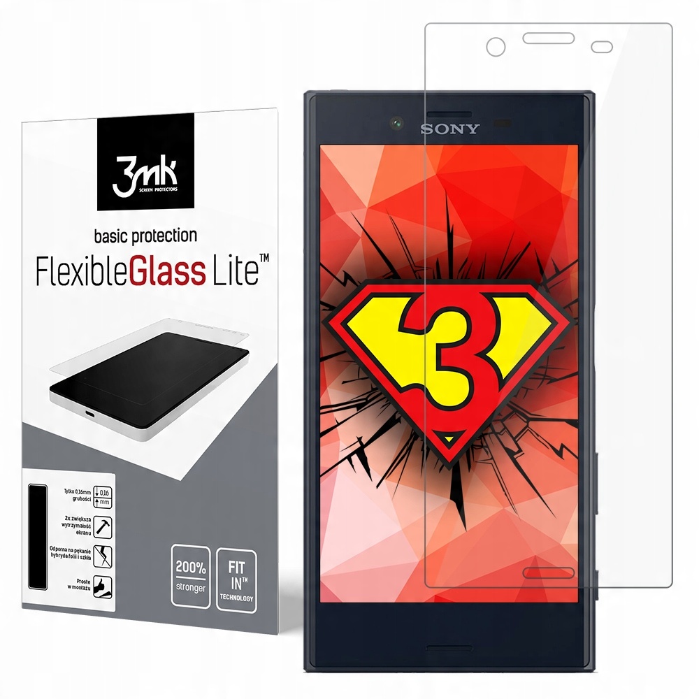 

Sony Xperia X Compact ---- 3mk FlexibleGlass Lite