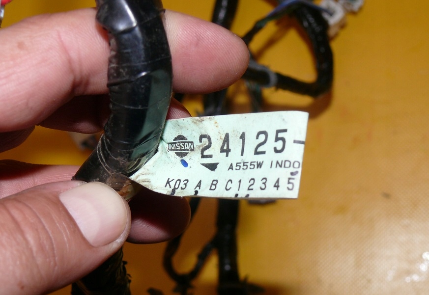 wiring door left front NISSAN QUEST III