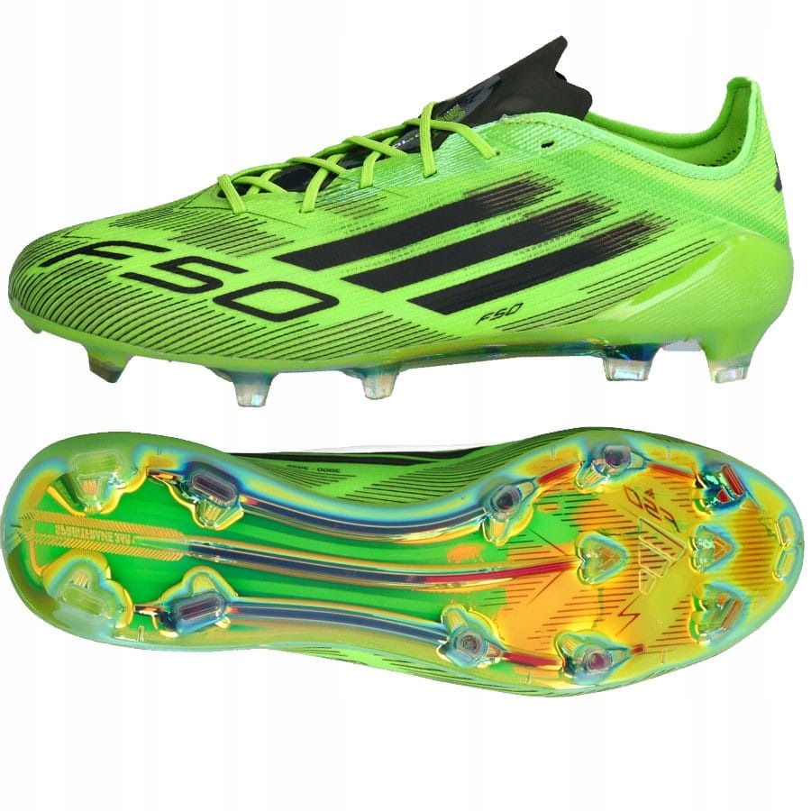Buty adidas F50 Elite Fg JR1760 41 1/3, Zielony