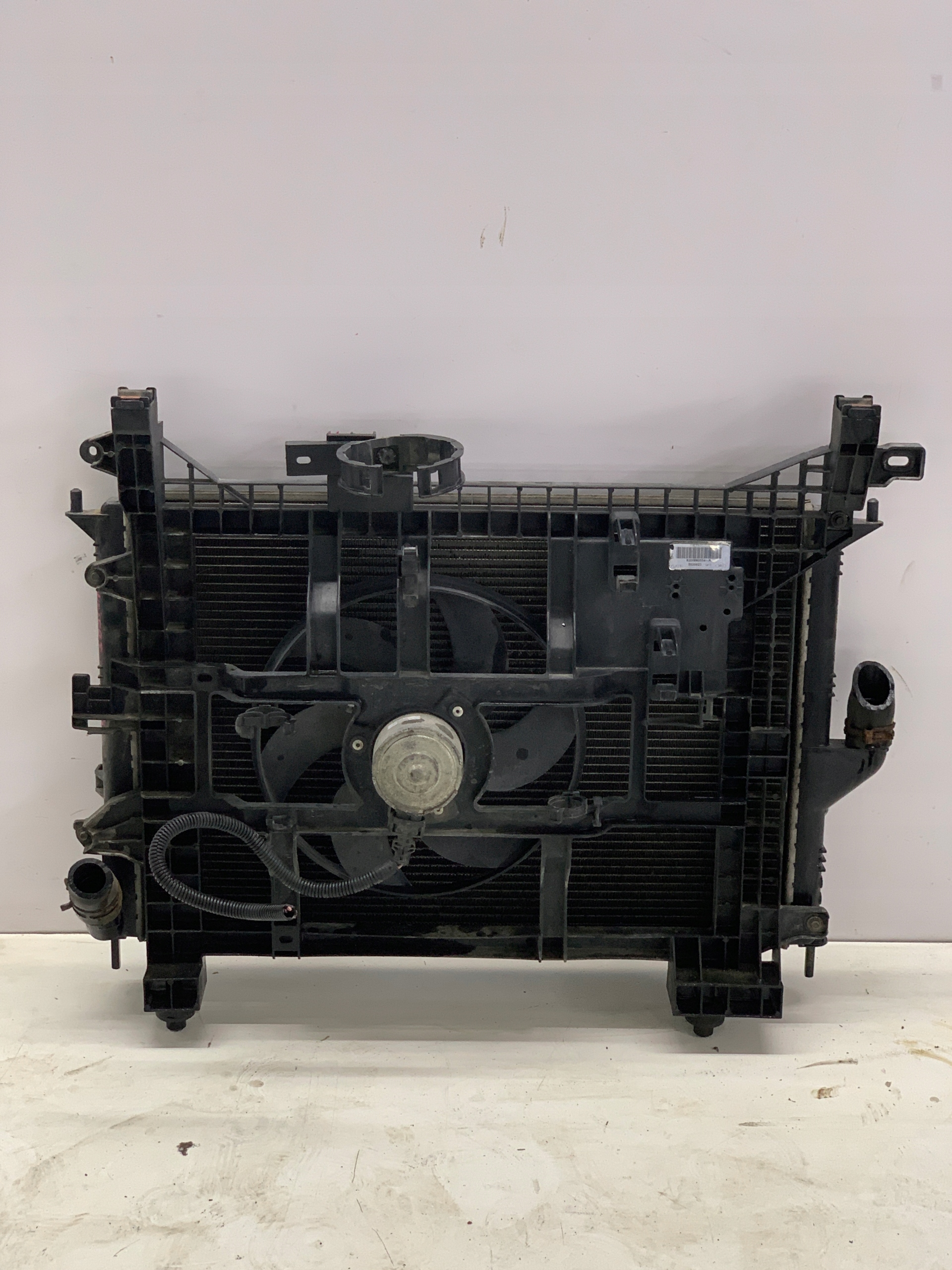 chladič vody ventilátor DACIA DUSTER a (2010-2017) 2011R 1.6 B