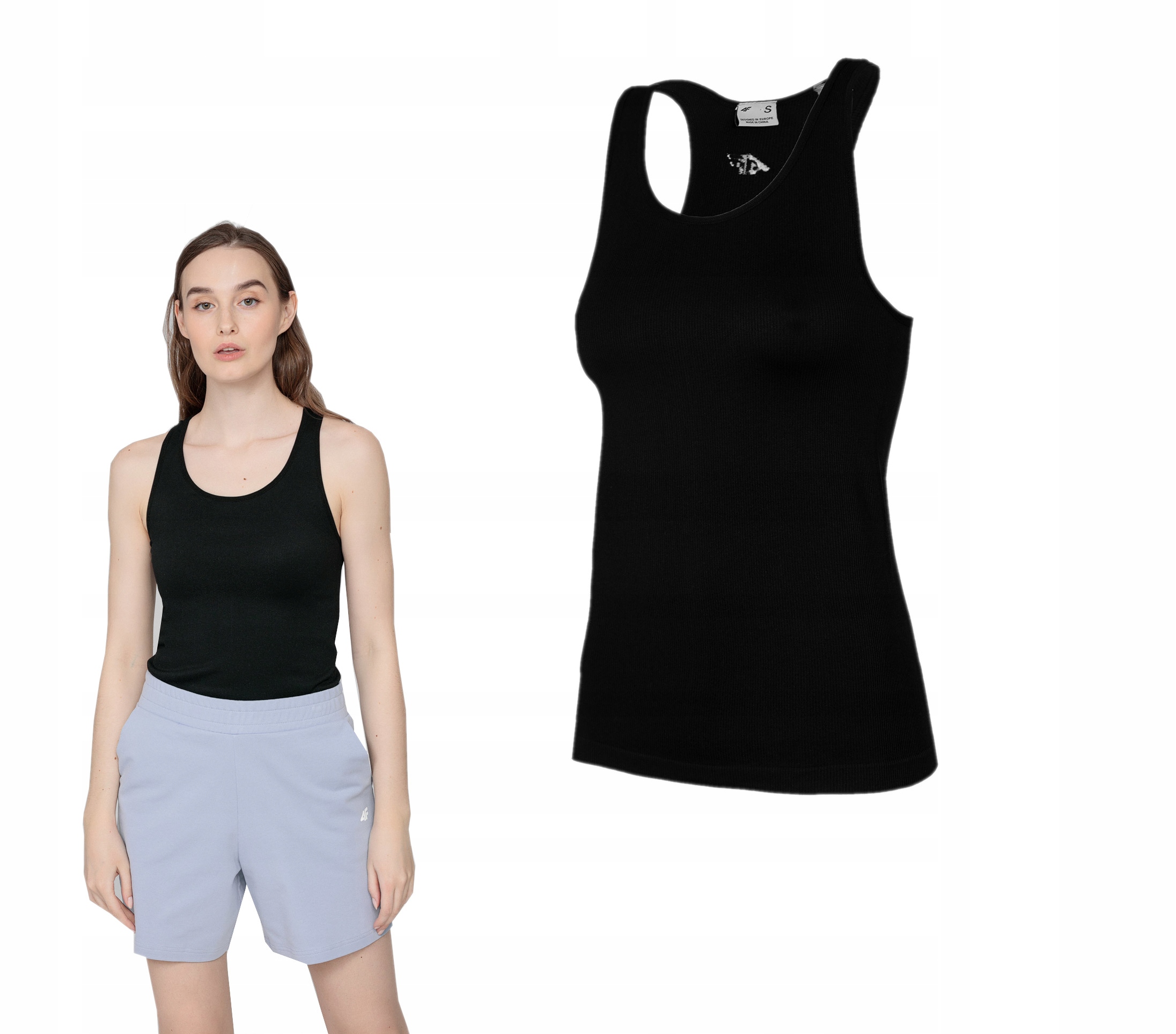 

4F T-shirt Koszulka Na Ramiączka Damska TSD057 Xs