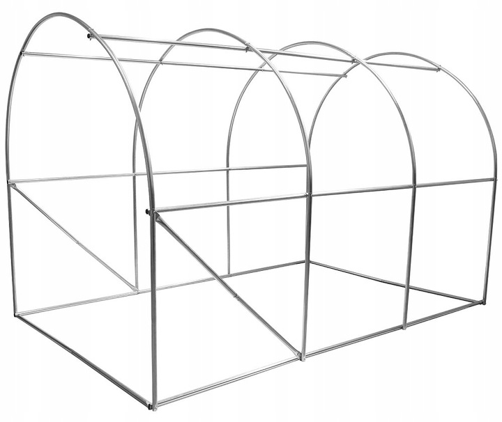 ФОЛЬГОВАНИЙ ТУНЕЛЬ 10 м2 САД UV-4 ТЕПЛИЦЯ 2,5x4 м EAN 2010100149668