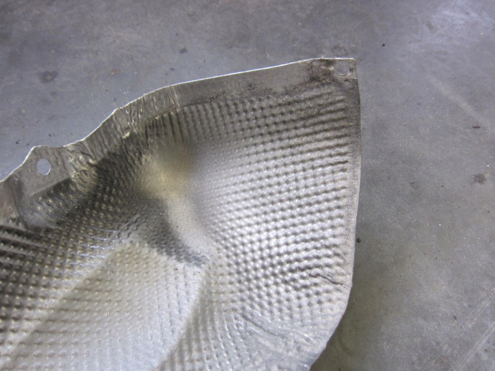 BMW 6 F06 GRAN F12 F13 OSŁONA TERMICZNA WYDECHU ZDERZAKA LEWY TYŁ 7232431 Numer katalogowy części 7232431