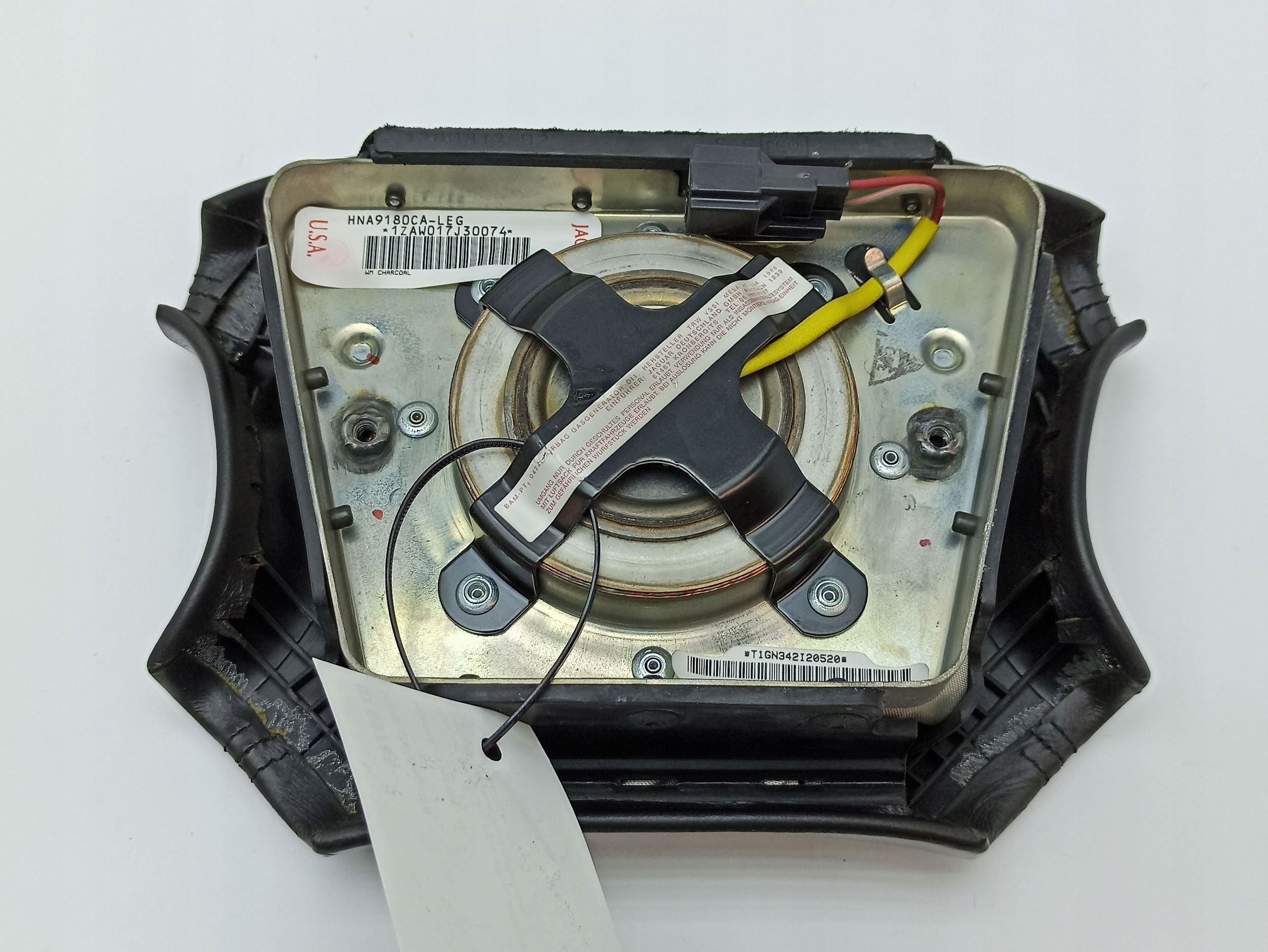 jaguar XJR X308 2001 подушка безопасности Airbag руля