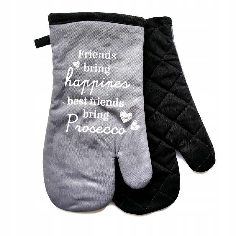 RĘKAWICA KUCHENNA RĘKAWICZKA KOMPLET RĘKAWIC KUCHENNYCH PREZENT BAWEŁNA Szerokość produktu 18 cm