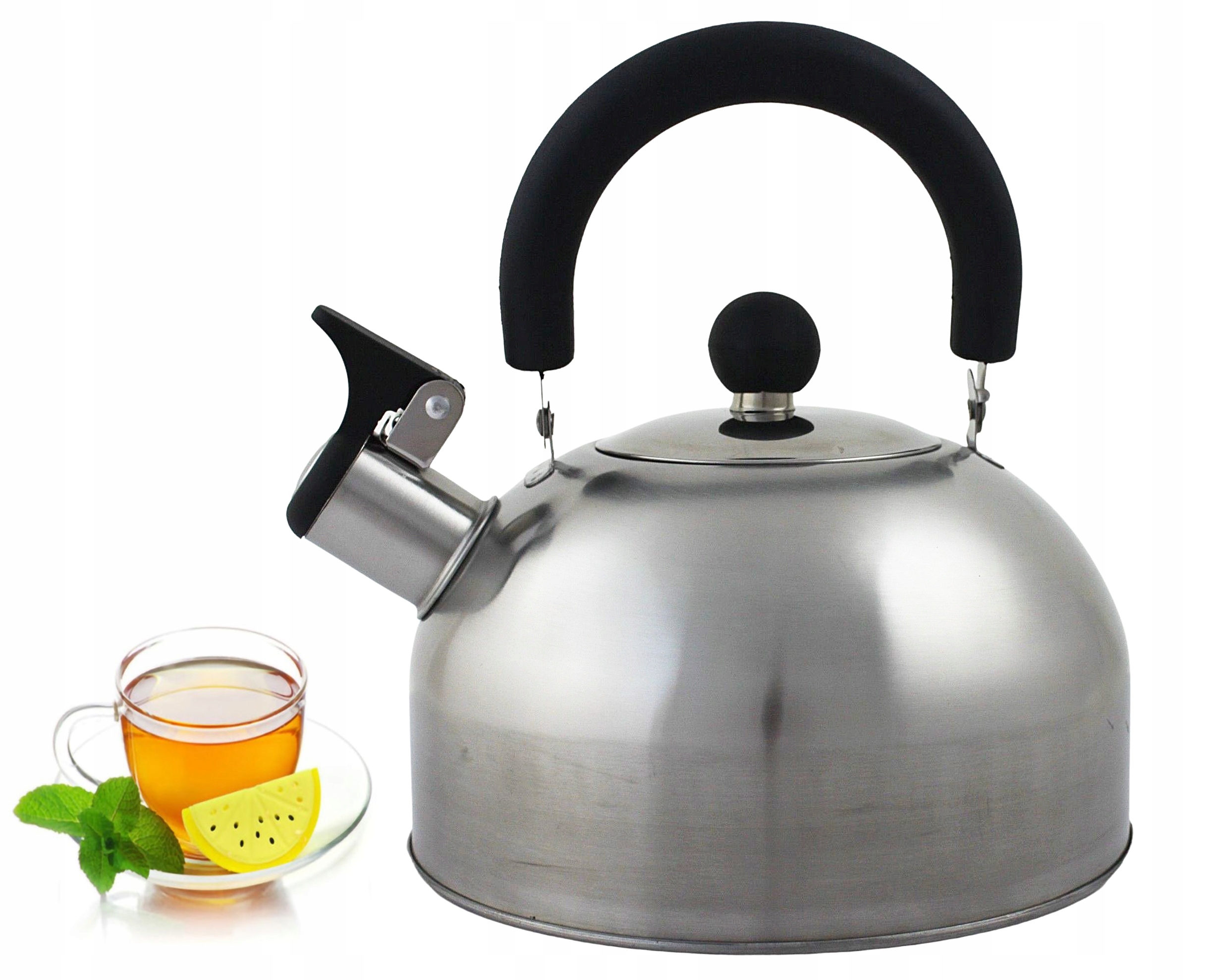 

Czajnik Z Gwizdkiem Indukcja Gaz 2,0L Stalowy Mat