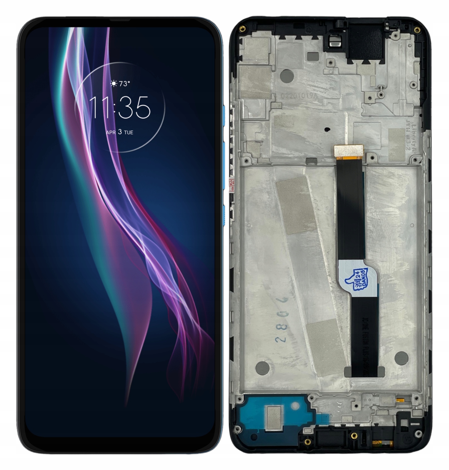 WYŚWIETLACZ LCD RAMKA EKRAN DO MOTOROLA ONE FUSION PLUS