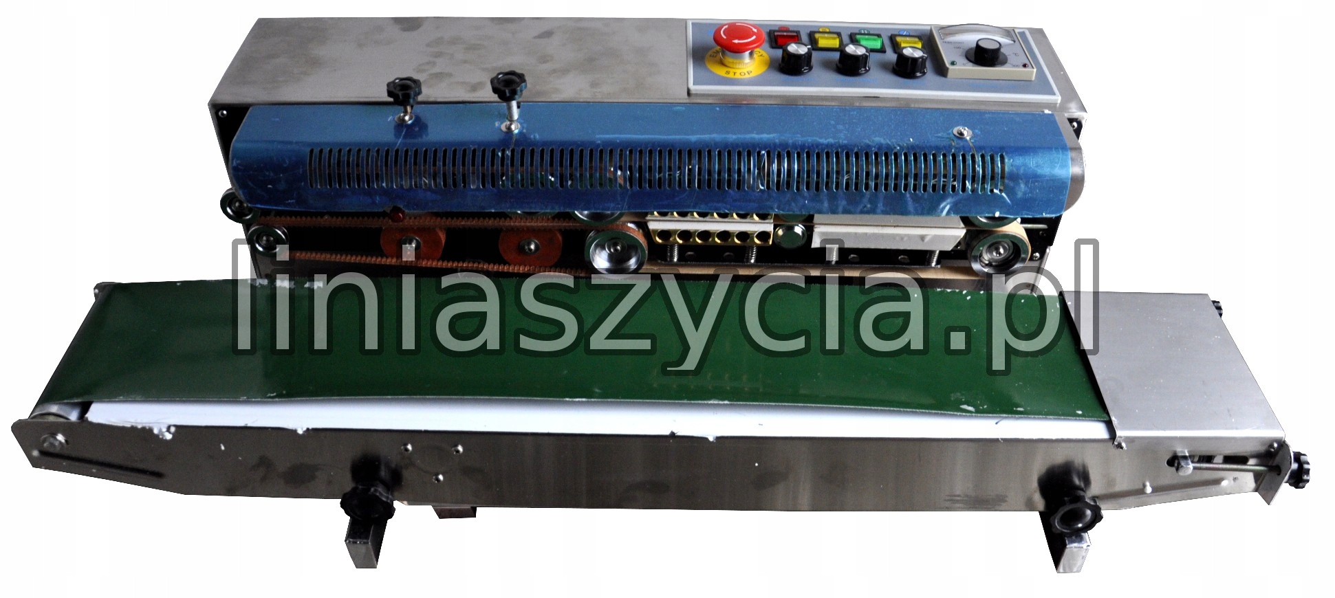 Zgrzewarko-drukarka do workow FRD-1000II poz/pion LINIA SZYCIA