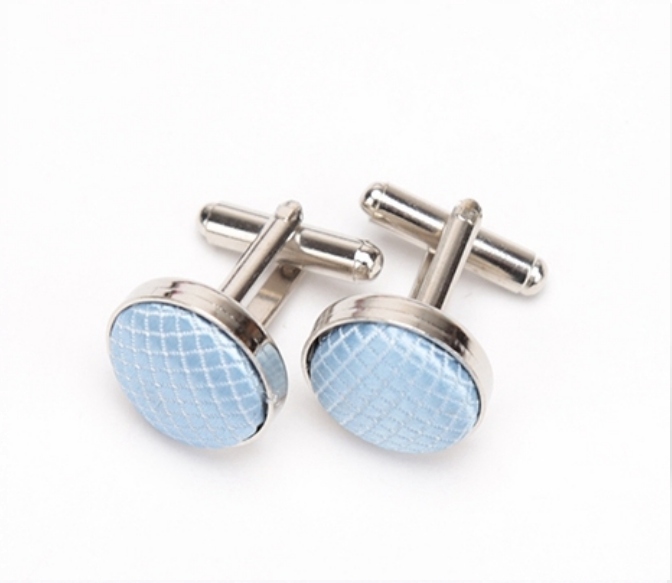 Spinki do mankietów / koszuli BŁĘKITNE