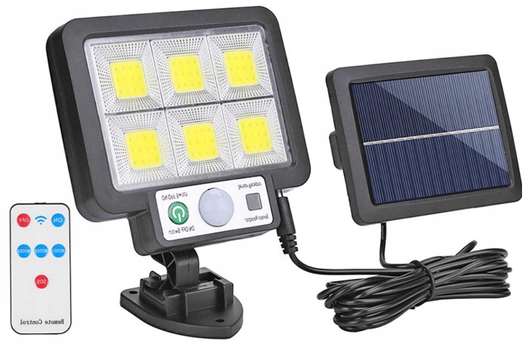 

Lampa Solarna Uliczna Latarnia Halogen Solarny Pil