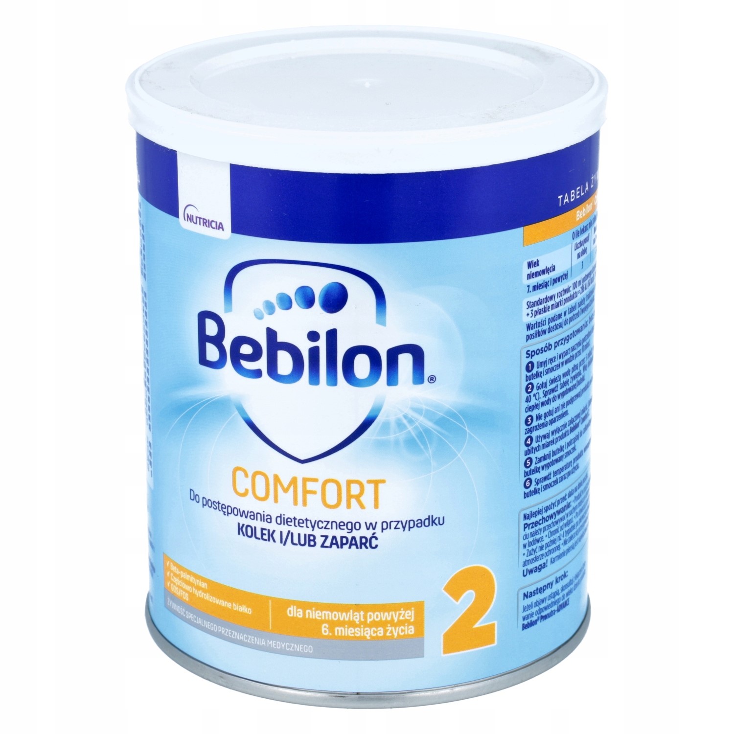 BEBILON Comfort 2 mleko modyfikowane zaparcia 400g
