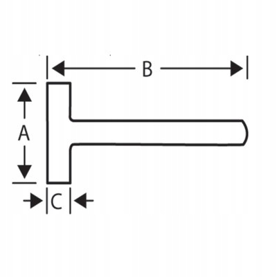 BAHCO MŁOTEK OBUCHOWY HISZPAŃSKI 1400G HIKOROWY Waga produktu z opakowaniem jednostkowym 1.567 kg