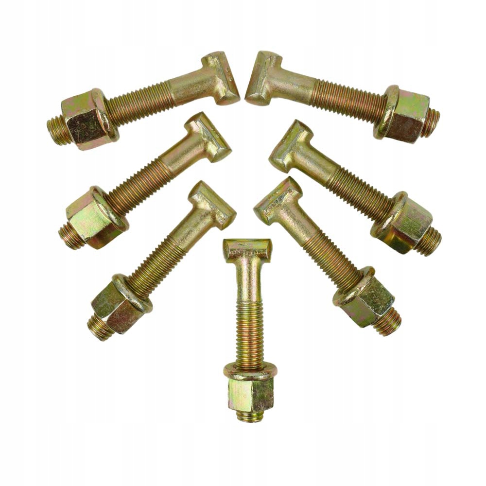 Śruba młoteczkowa z nakrętką do rusztowań SW22 Zestaw 40 sztuk