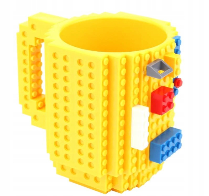 

Kubek Klockowy Do Lego Klocki Żółty