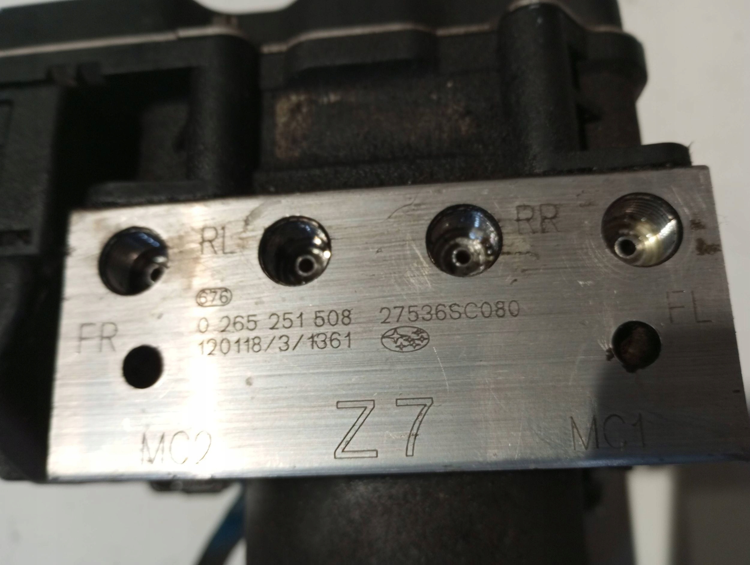 Pompa ABS SUBARU FORESTER III SH 0265251508