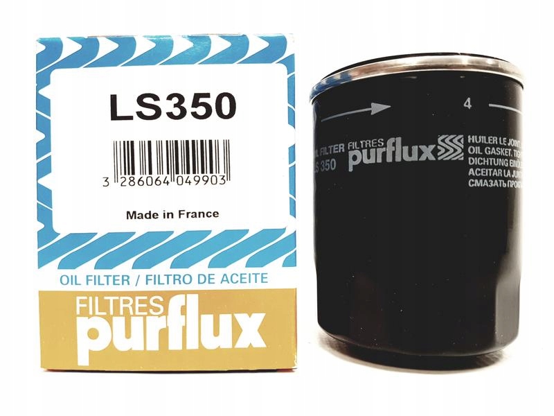 PURFLUX FILTR OLEJU HONDA VTEC LS350 Numer katalogowy części LS350
