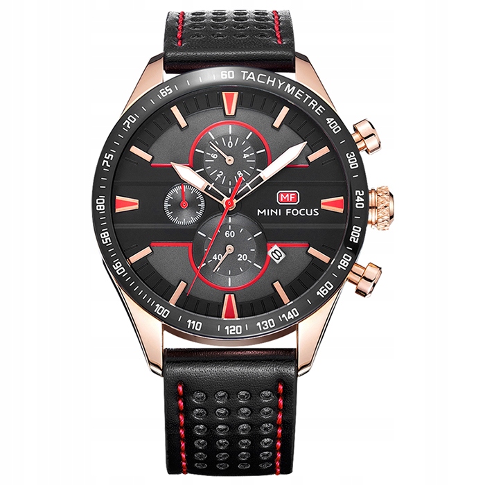 Pánské hodinky Mini Focus analog data chronograf