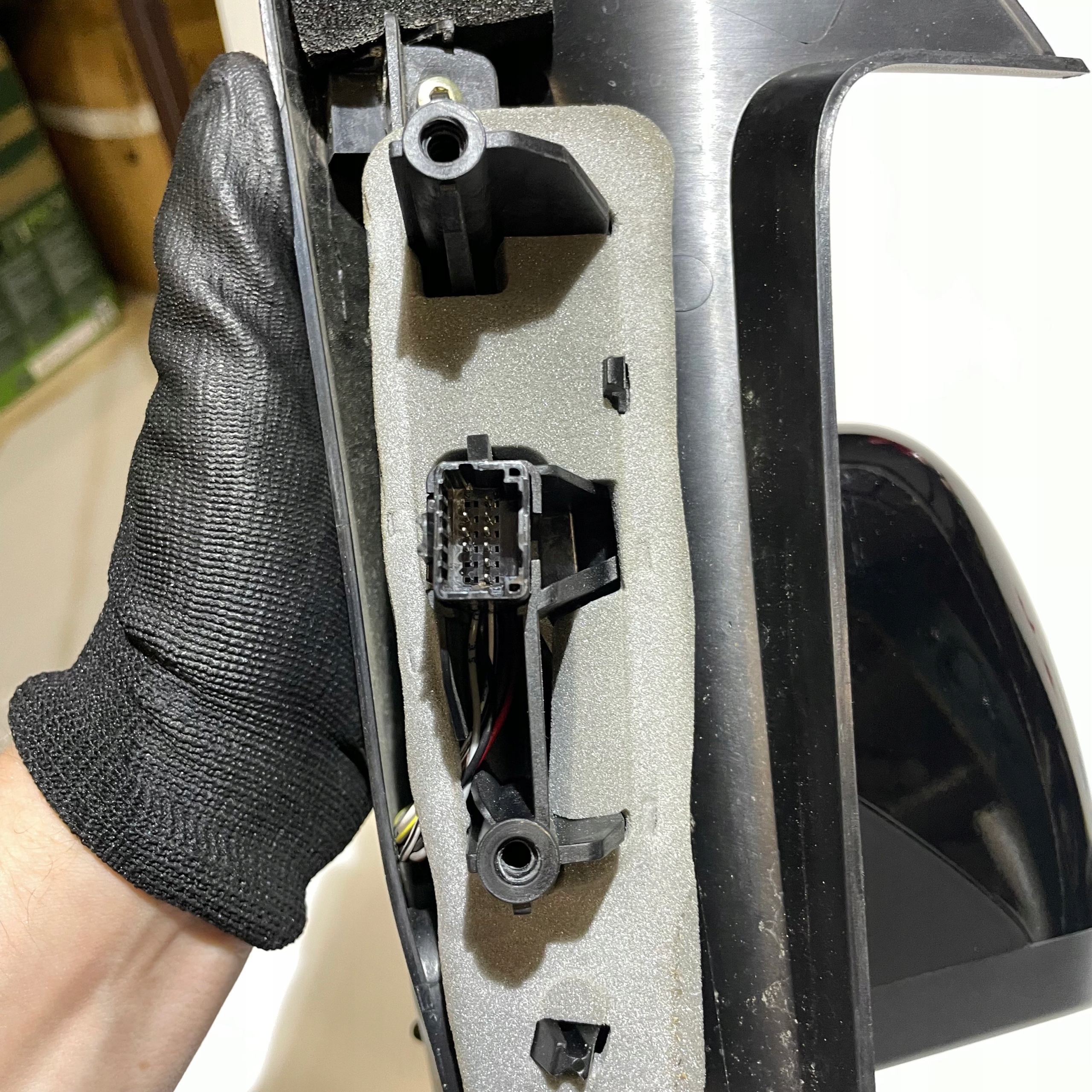 RENAULT ZOE II MIRROR RIGHT 9 VERTICAL TEGNE