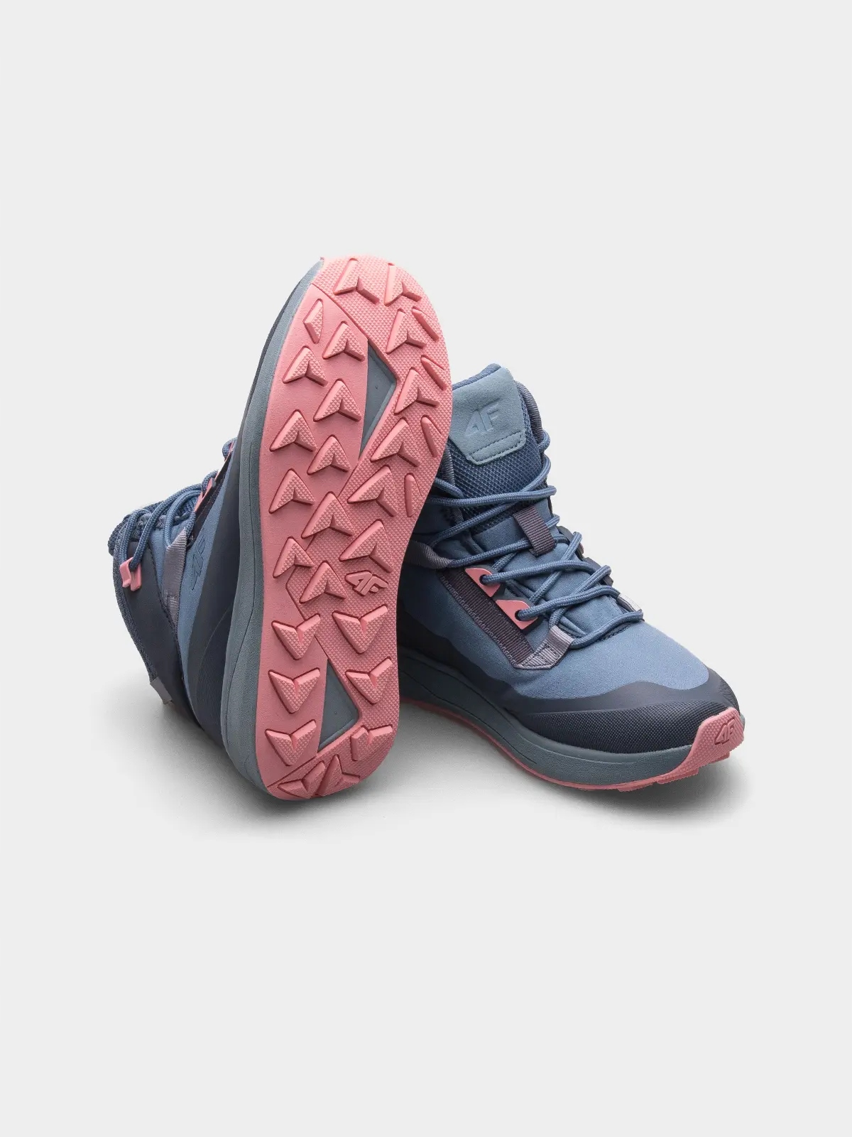 BUTY ZIMOWE DZIEWCZĘCE 4F TRZEWIKI TRAPERY DZIECIĘCE OBUWIE AW22F009 Materiał tworzywo sztuczne