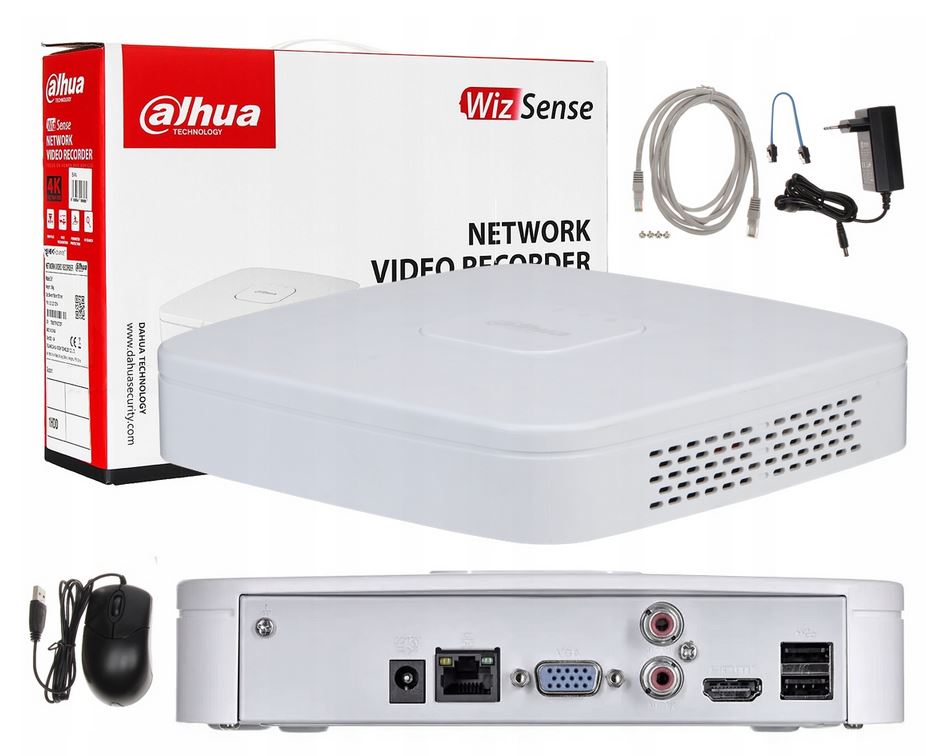Ip rekordér pre 8 kamier NVR2108-4KS3 Dahua do 12 Mpx