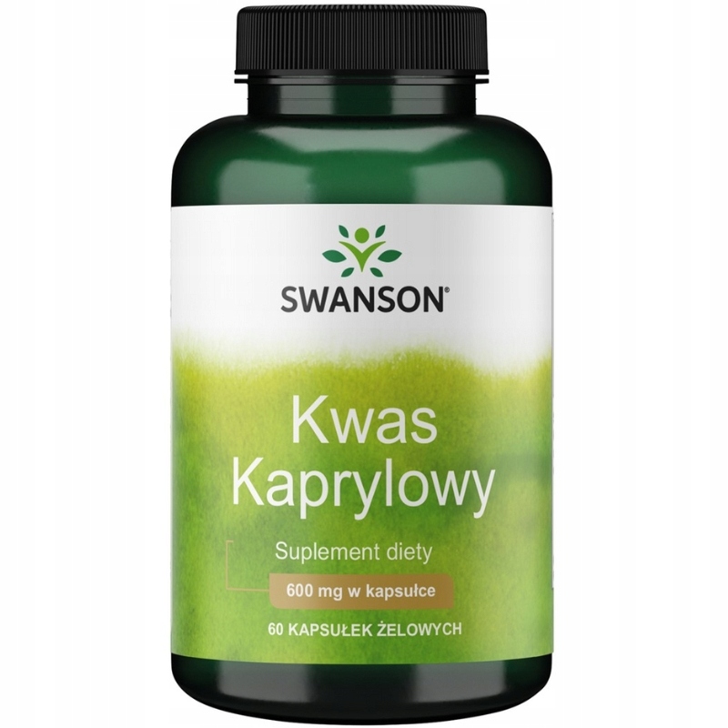 

Swanson Kwas Kaprylowy 600mg 60 kaps.
